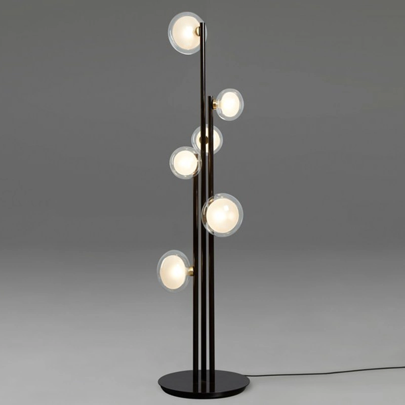 Simple Nordic LED Floor Lamp for Bedroom Study Living Room Decoration Vertical Fixture (WH-MFL-100)