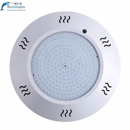 Atacado luz subaquática de plástico IP68 LED RGB montada na parede para piscina