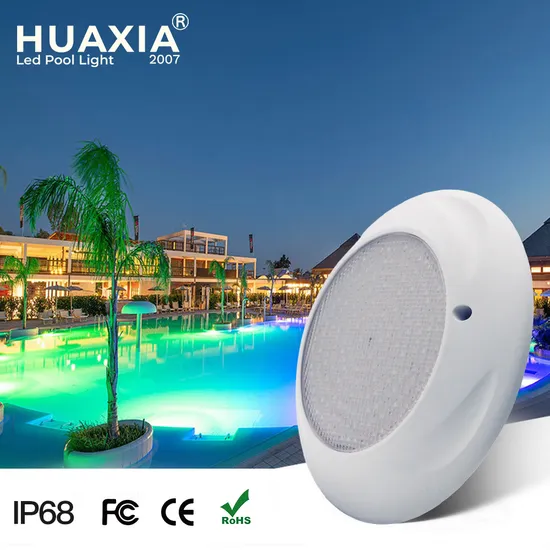 Poolux New One Set Design 18-Keys Remote Control 18W RGB Swimming Pool LED Underwater Light