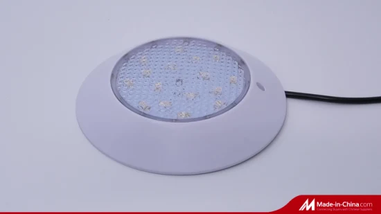 IP68 à prova d'água 18 W/24 W RGB LED luz subaquática, luz de piscina ultrafina montada na parede