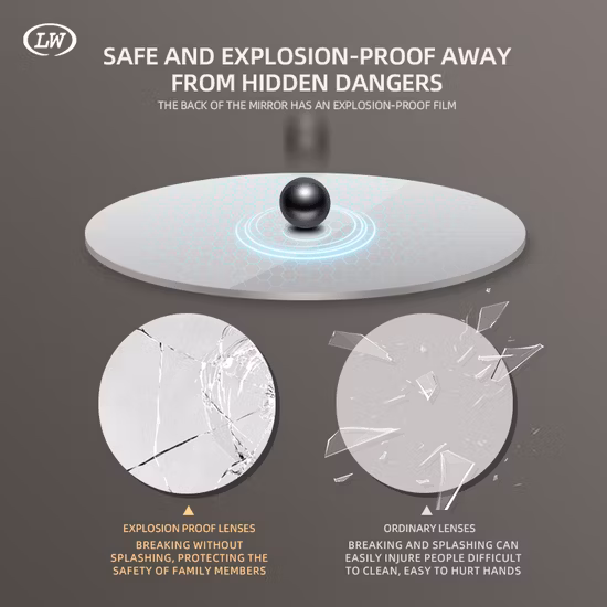 Novo candeeiro de mesa LED alta definição super brilho natural luz suave leitura espelho de maquiagem proteção para os olhos