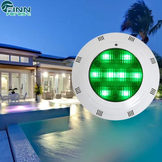 Luz LED para piscina 9W 12W 18W subaquática à prova d'água IP68